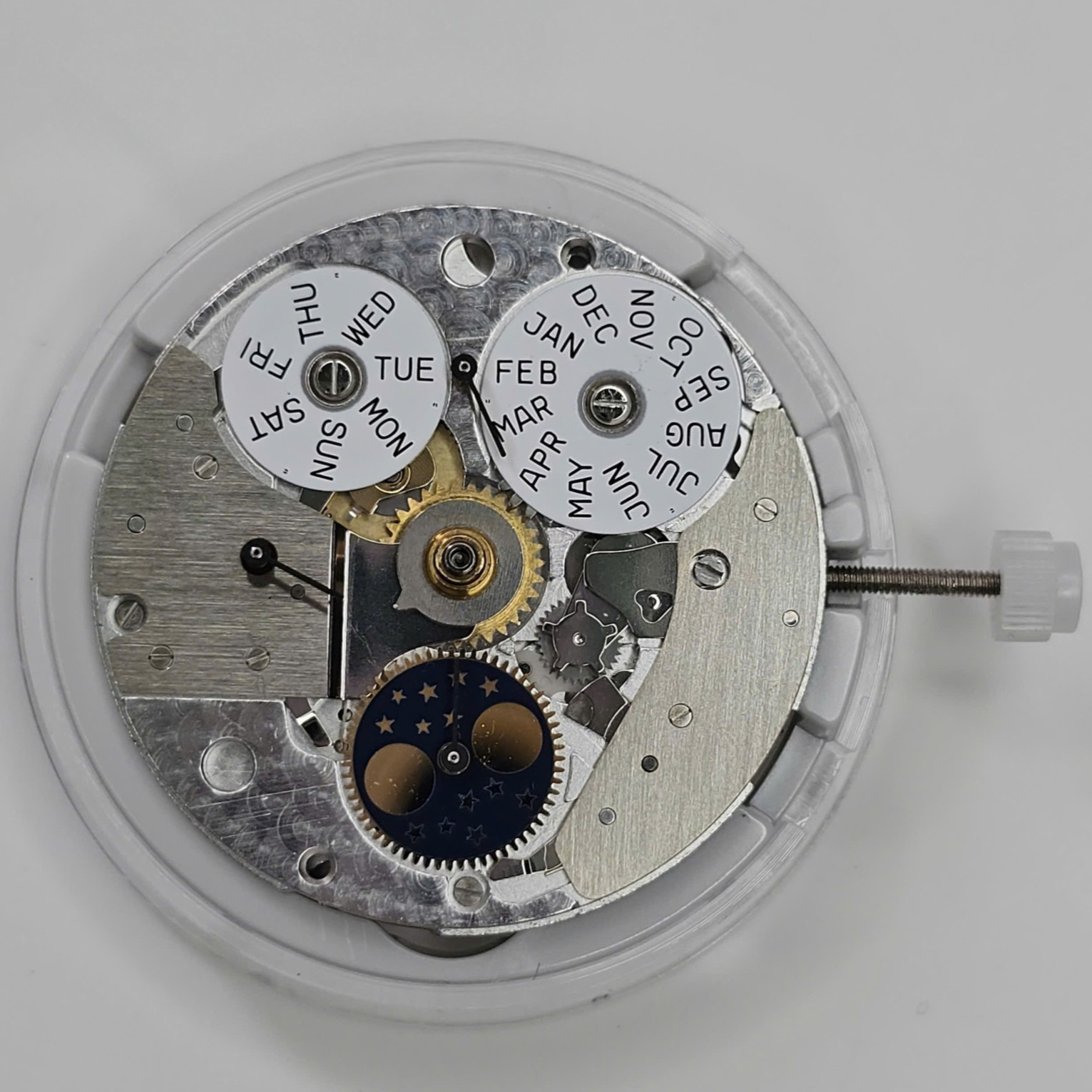 ETA 7751 Movement | Longines Cal L678 Auto Chronograph | Full Calendar Moonphase