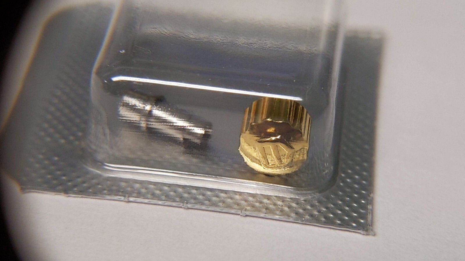 Tag Heuer CROWN and TUBE 5.1×4.0mm M0.9, Tag-15 YELLOW New/Seal