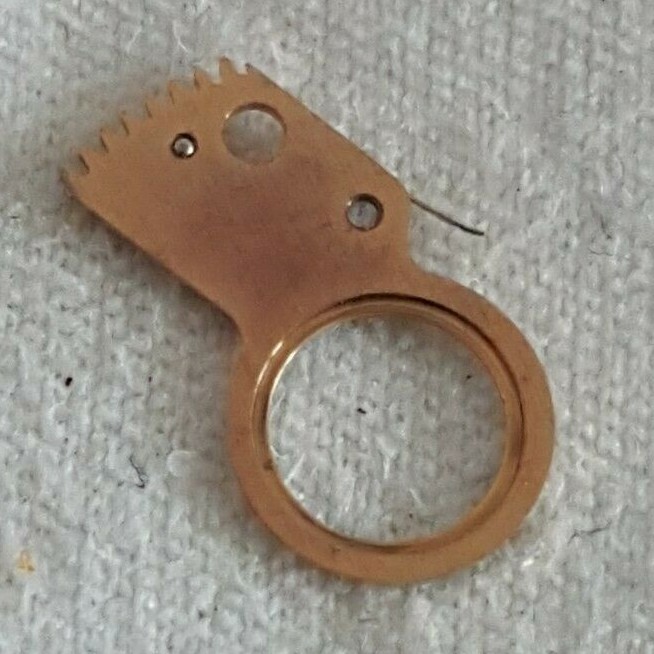 Omega Caliber 330 Part Number 1407 (Pawl Bearing Yoke with Stud and Spring)