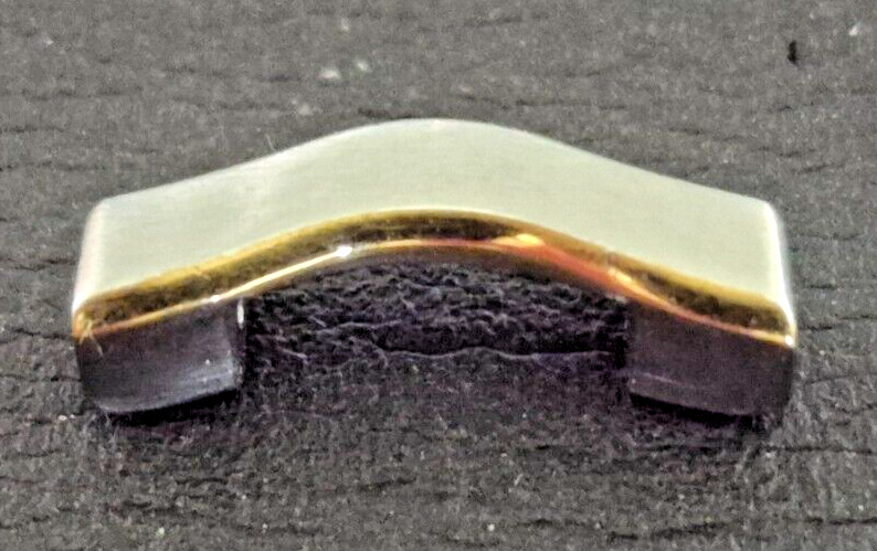 EBEL 12.8mm Outer Link Sport Wave Classic Link Gold and Steel