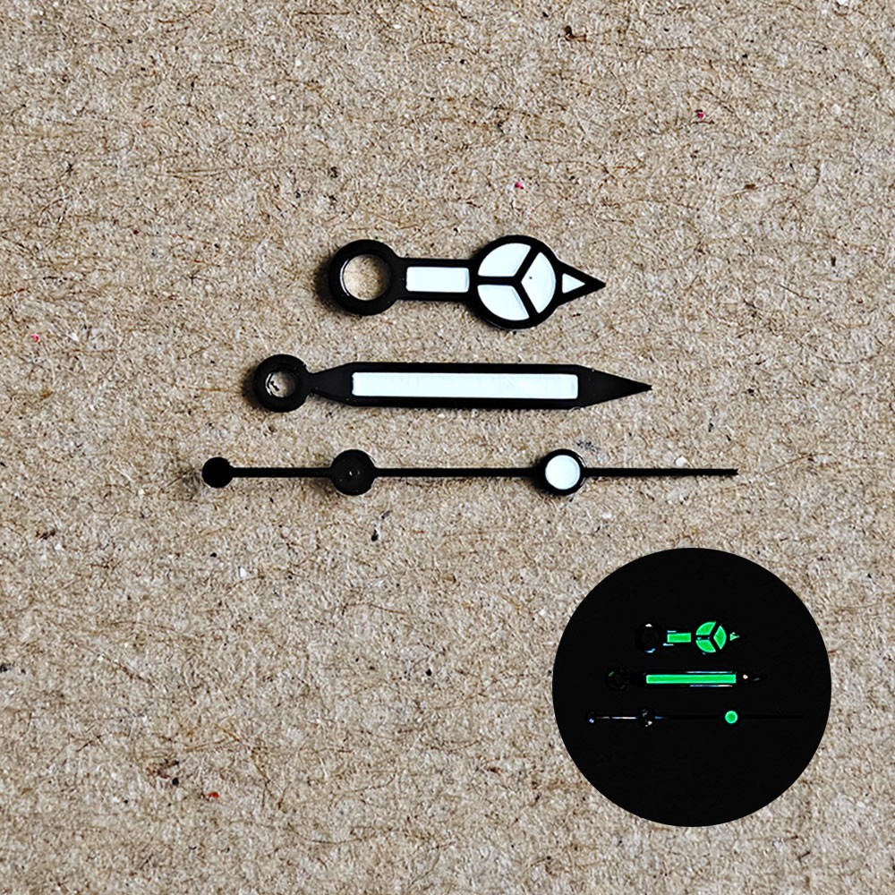 Watch Hands For NH35 NH36 7S36 4R36 Movement Blue Green Luminous Watches Needles