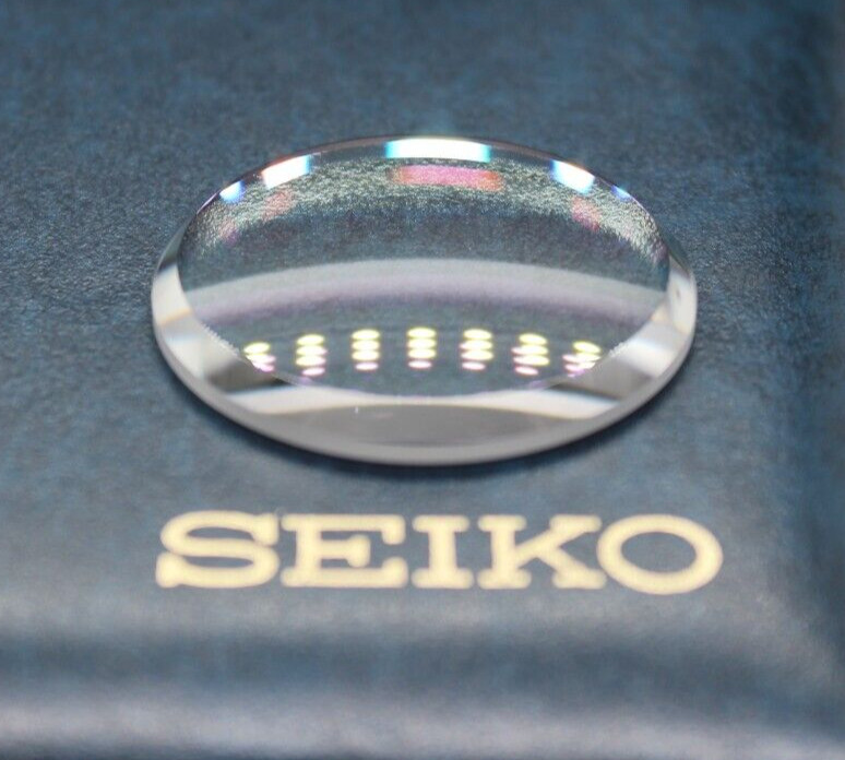 SAPPHIRE Double Dome Crystal Glass Lens Seiko Blue AR Coat 7s26-0020 7s26-0029
