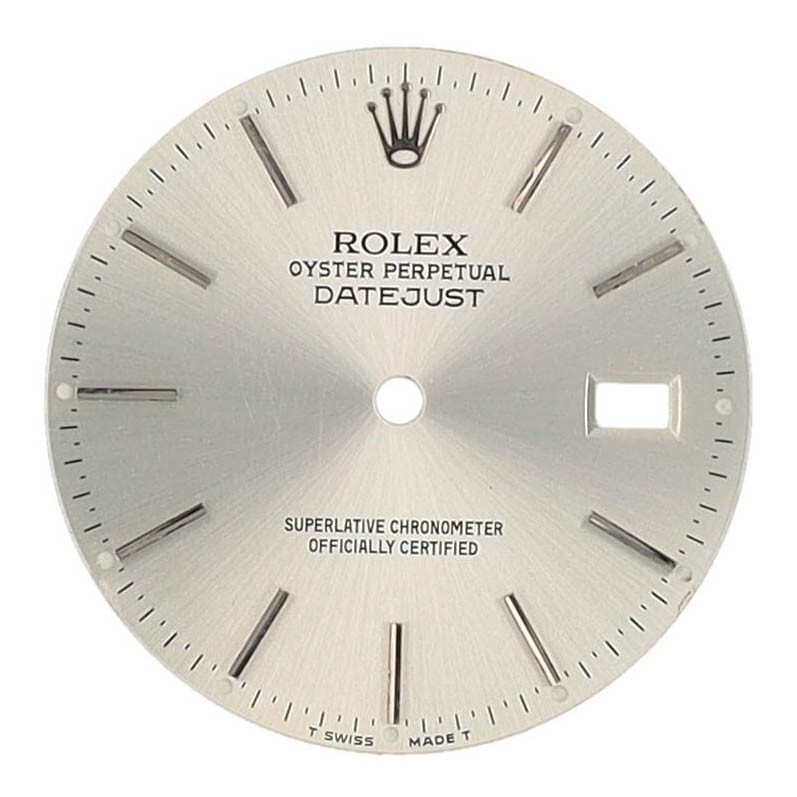 ORIGINAL ROLEX SILVER INDEX DIAL 36MM – CLEAN DIAL