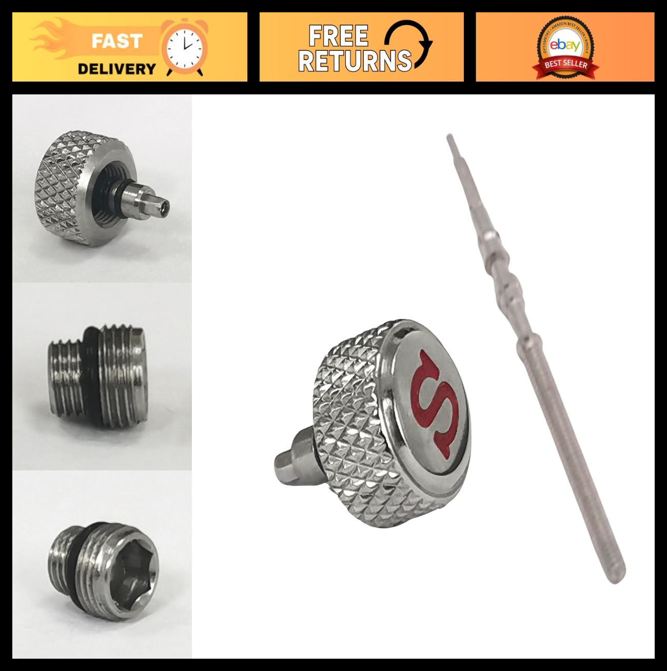 Stainless Steel Watch Crown & Stem for NH35 NH36 4R35 4R36 7S26 – Watch Repair P