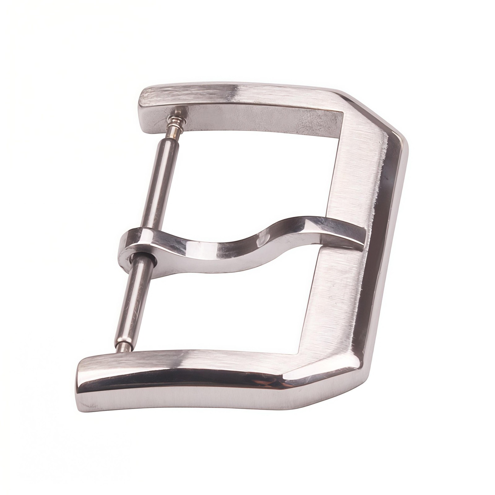 316L Stainless Steel Watch Buckle 16 18 20 22mm Pin Clasp Leather Strap Men