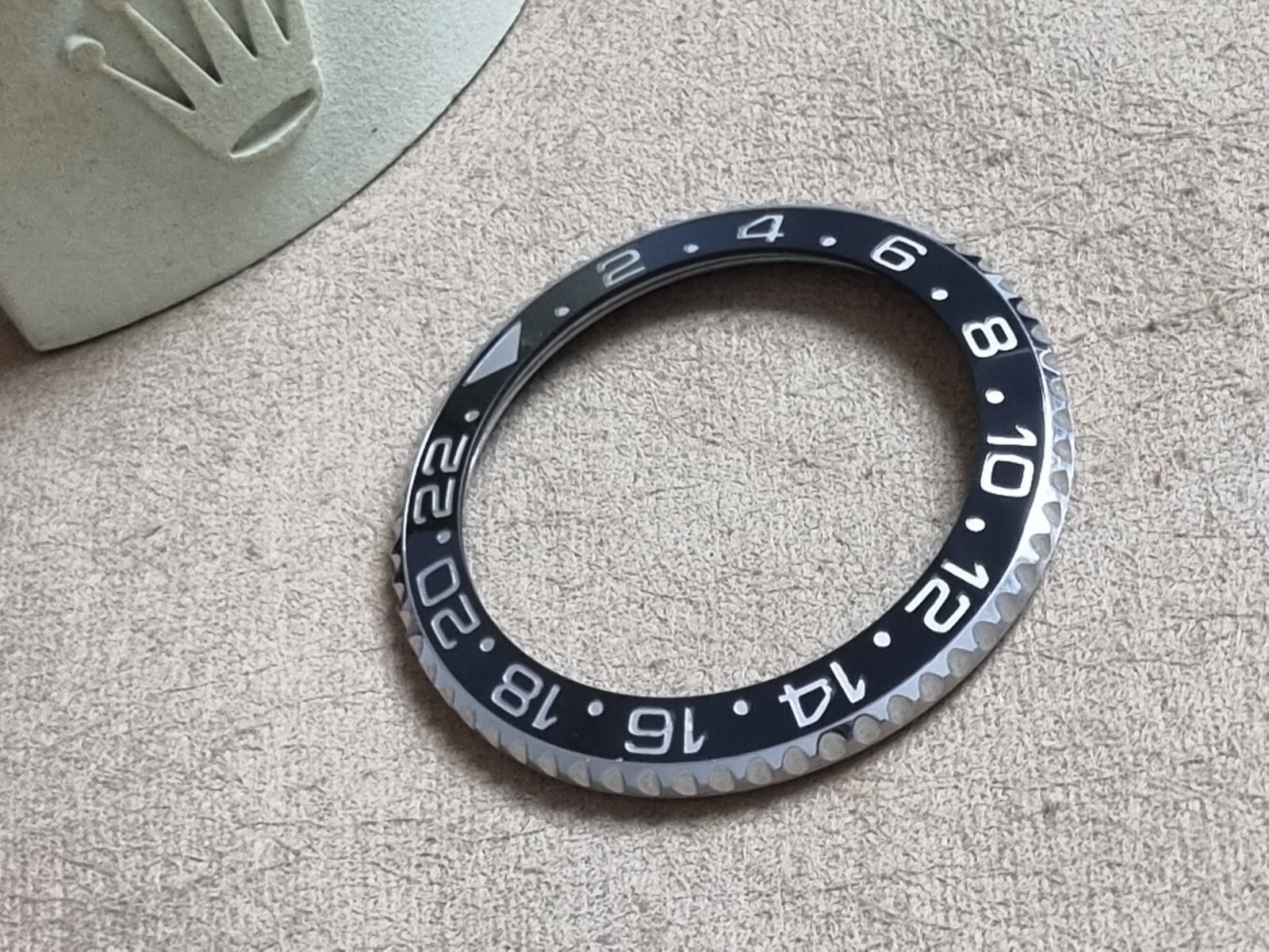 Rolex GMT Master 2 II ceramic bezel and insert black for 116710LN good condition