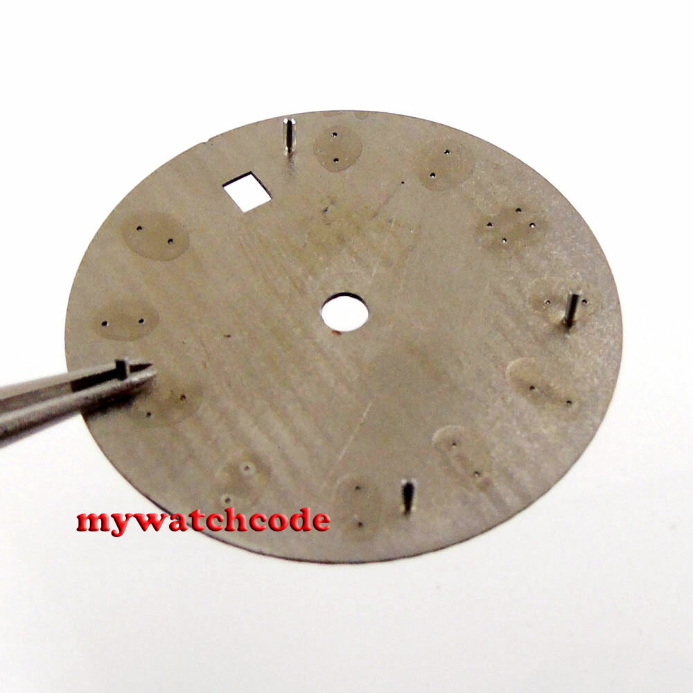 Square 40mm Steel Watch Case White Dial (case+bracelet +dial) Fit NH35A NH36A