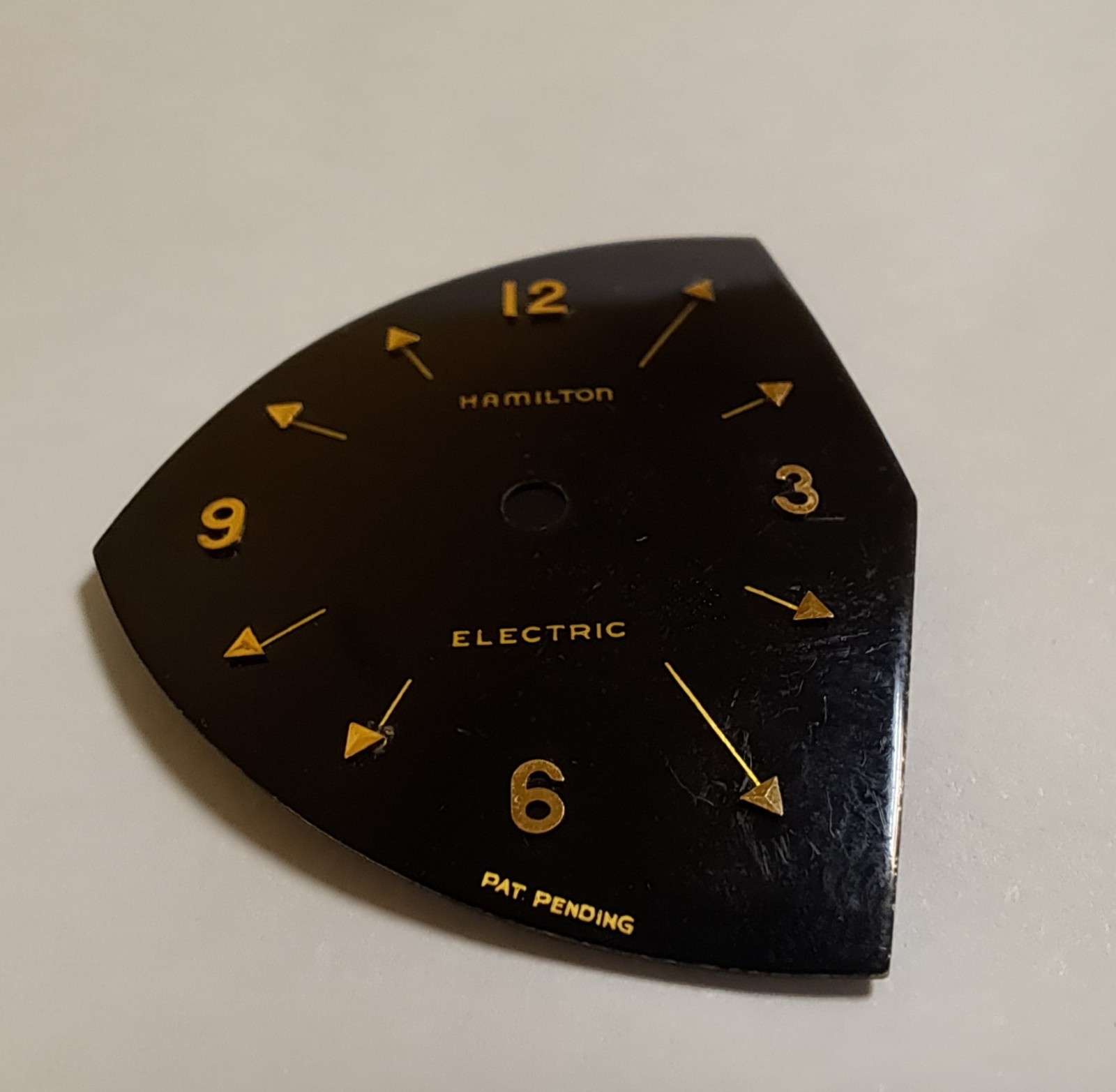 Rare: Original Hamilton Electric Pacer watch dial c