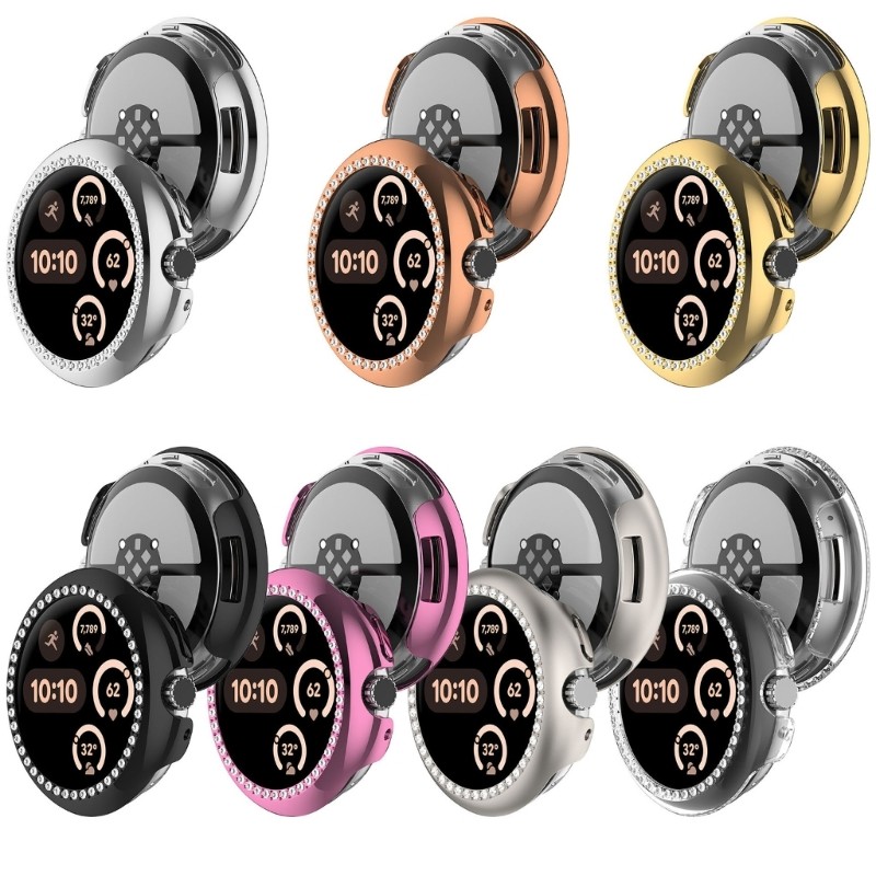 Scratch Resistant Bezel Rings Cover for Watch 4 Shockproof Housin