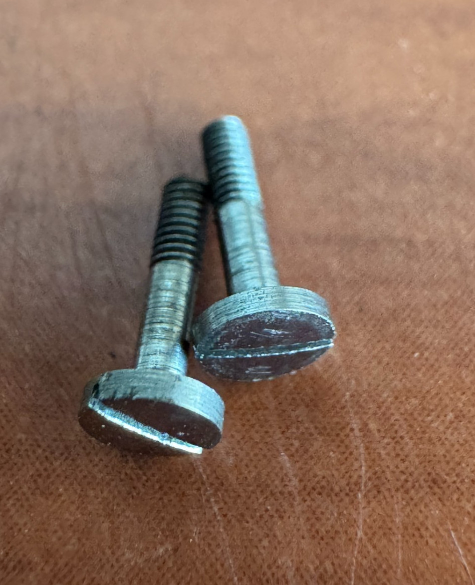 VINTAGE 16 SIZE CASE SCREWS FOR WALTHAM 23J VANGUARD POCKET WATCH!