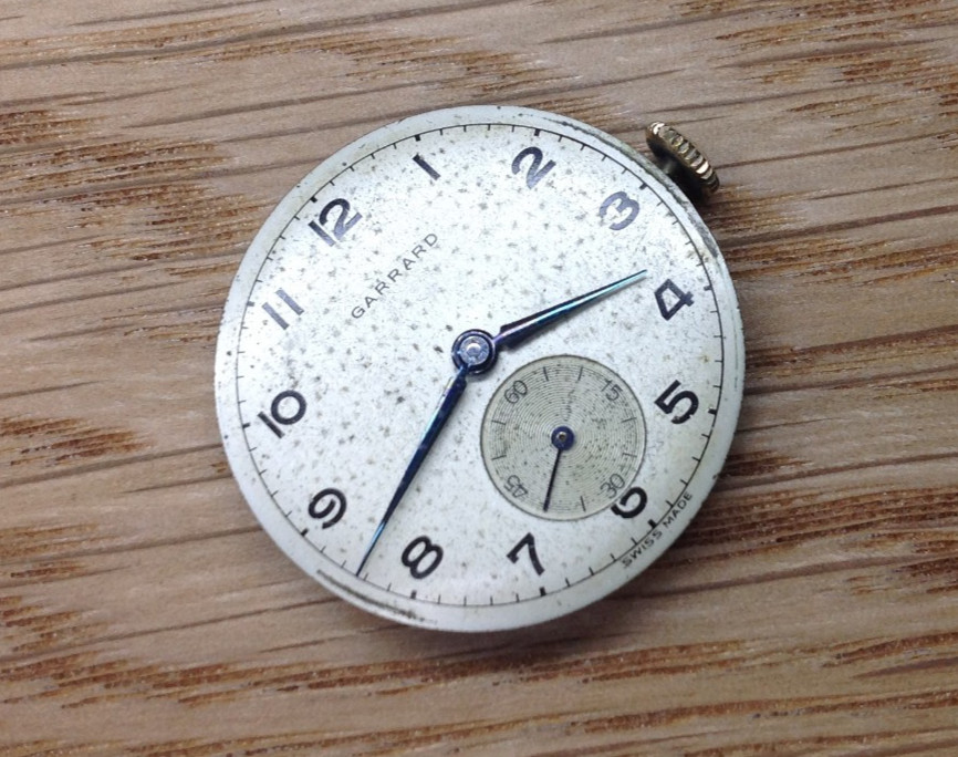 AS cal. 1123 / 24 Mechanical Watch Movement – GARRARD – Restoration / Repair