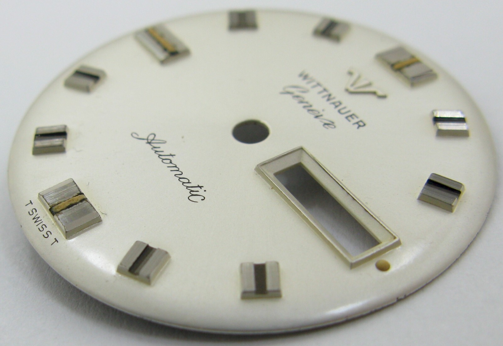 Wittnauer Automatic Watch Day Date Dial … watch part diameter 29.4 mm