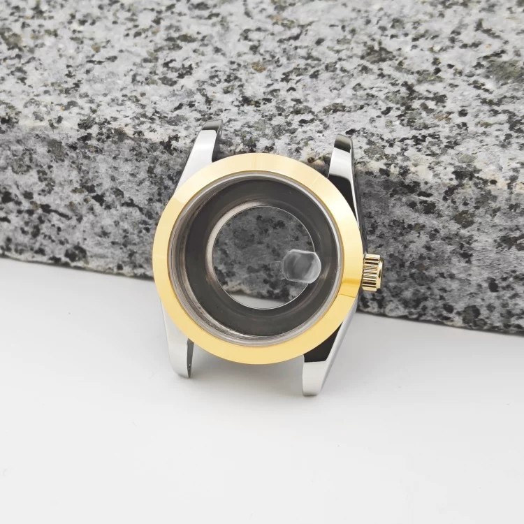 31mm Matte Sandblasted Watch Case Sapphire Glass For NH05 NH06 Movement