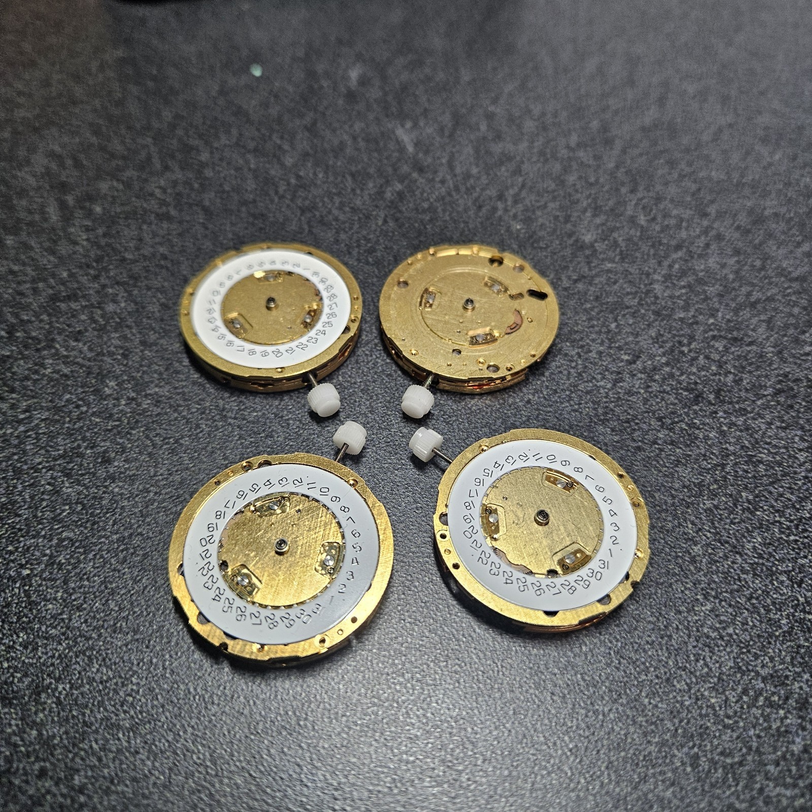 4 Tag Heuer ETA 251.262 Movements 27 Jewels 30mm Untested Parts Or Repair 3