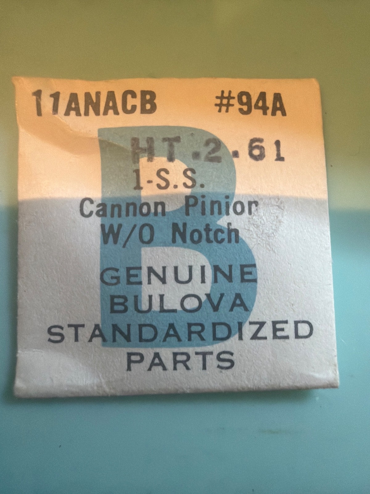 Bulova #94 – Cannon Pinion – NOS – Various Calibers