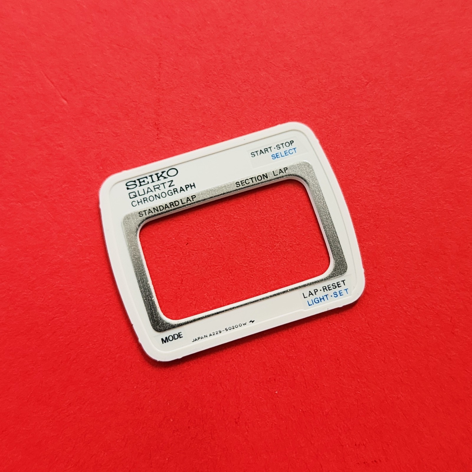 Seiko Chronograph Quartz LCD Parts A229-5010 Cal A229 Case 5010 Pushers
