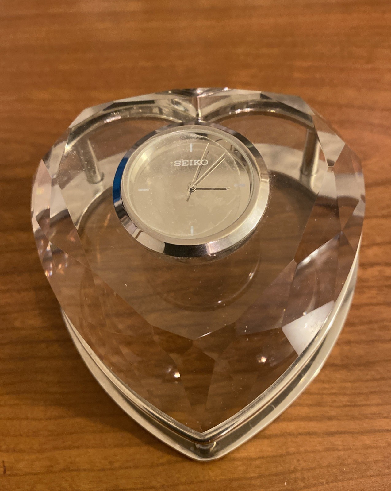 Seico Crystal Paper Weight ~ See All Photos For Details