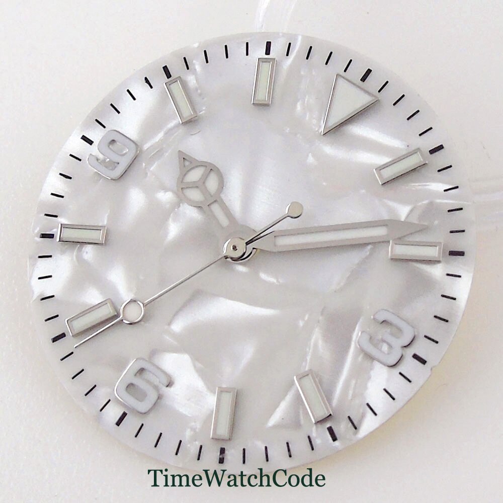 29mm Luminous Watch Dial Hands Fits NH35A NH36A Miyota8215 DG2813 ETA2824 PT5000