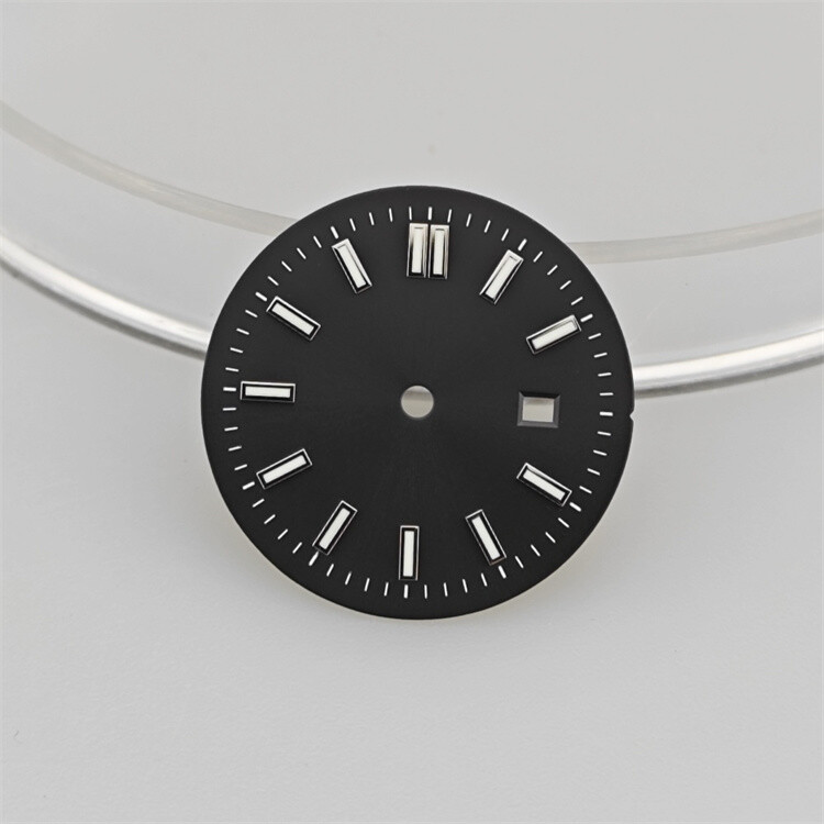 NH05 Dial 31mm Women’s Watch Accessories Green Luminous for NH05/NH06 Movement