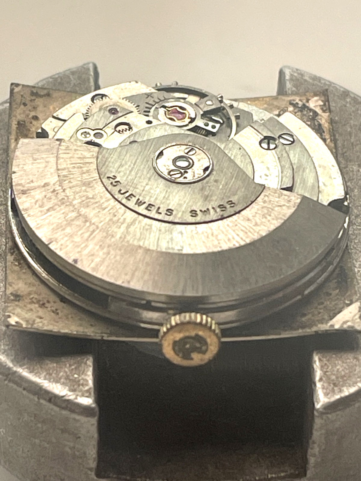 Vintage Tressa Automatic Movement Cal 1700 Square Dial – Works