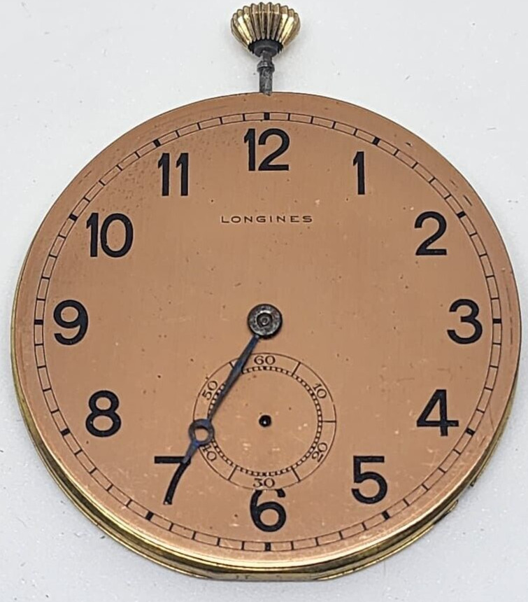 LONGINES Ultra slim pocket watch movement – Manual wind movement for parts