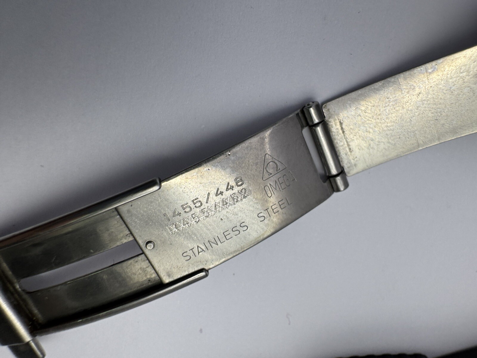 Omega Deployment Deployant Clasp Buckle Bracelet 1455/448 Seamaster Polaris