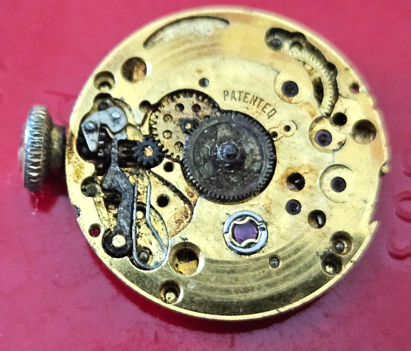 VINTAGE~MATHEY-TISSOT~17J SWISS WATCH MOVEMENT