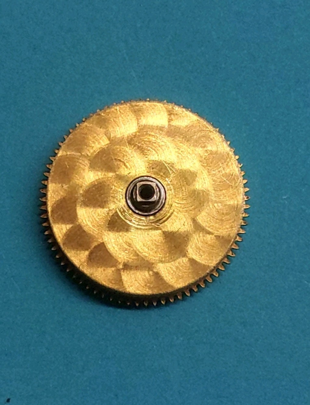 Movado Calibre #431 Winding Barrel & Bridge Complete W/Arbor & Intact MainSpring