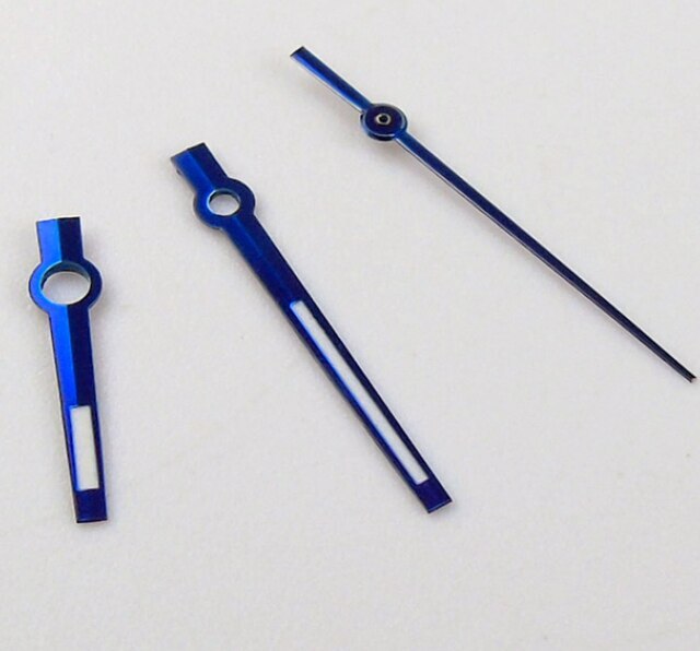 29mm Silver Watch Dial Blue Roman Numerals Datejust Hand Fit NH35A MIYOTA 8215