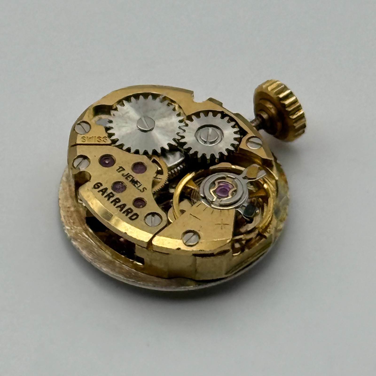 ETA 277.001 Watch Movement Running Garrard Ladies 17J Swiss Parts Repair 13mm