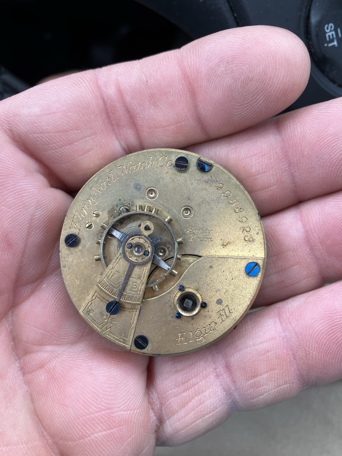 Waltham & ELGIN Pocket Watch Movements Parts Repair