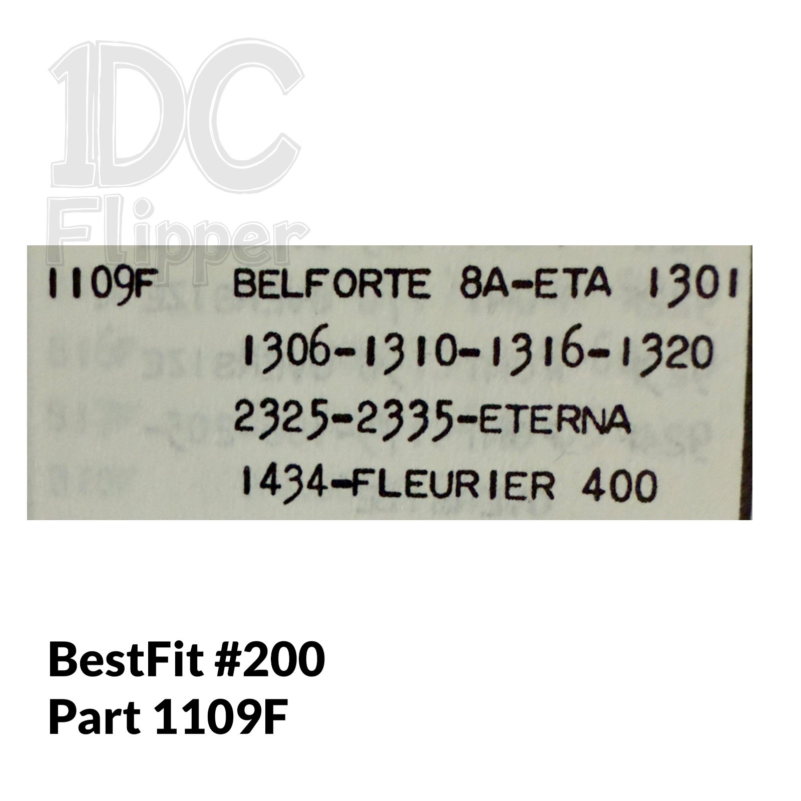 ETA 1301 401/116 WINDING STEM BestFit 200/1109F 0.90, 14.0mm Fits Multiple Read