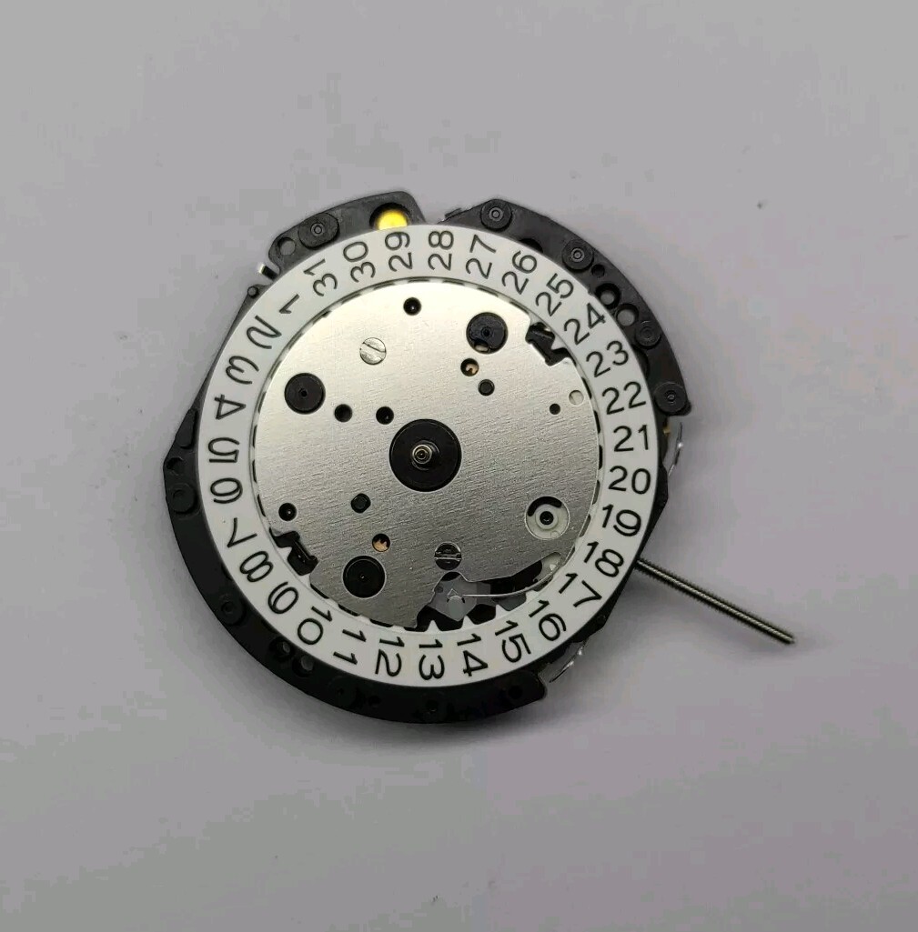 Movement Hattori Seiko I Epson VD51B Quartz Movement with Shaft, Date 3