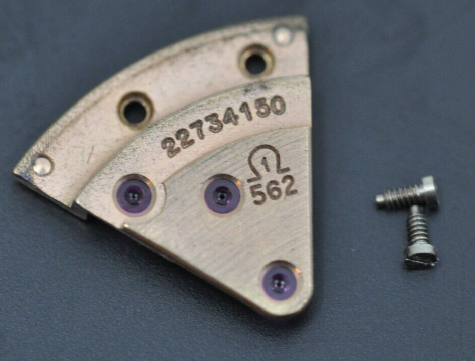 Omega watch part 562-1003 train wheel bridge used