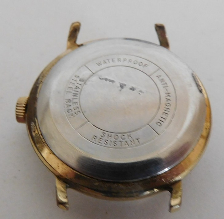ST 1686 ORVING WATCH RUNNING 17 JEWELS FOR PARTS or REPAIR. USED