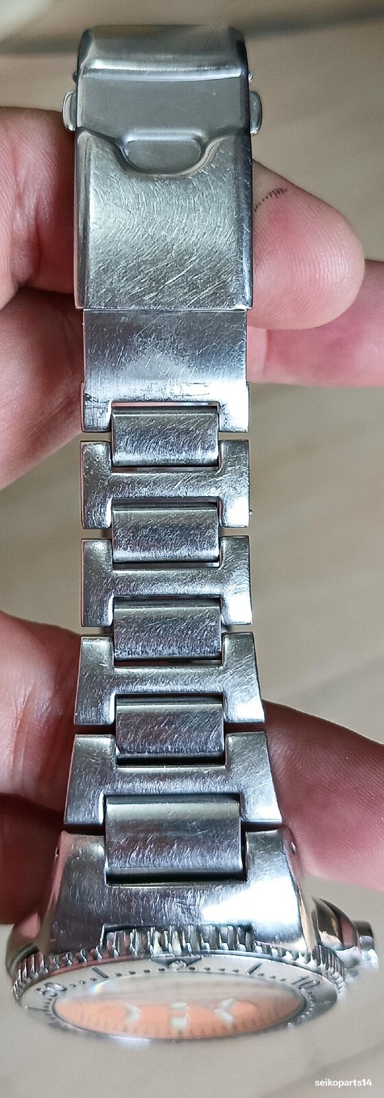 SEIKO KNIGHT RARE ORANGE SKXA61 7S26-01X0 U.S. MARKET 2006 JULY ALL ORIGINAL