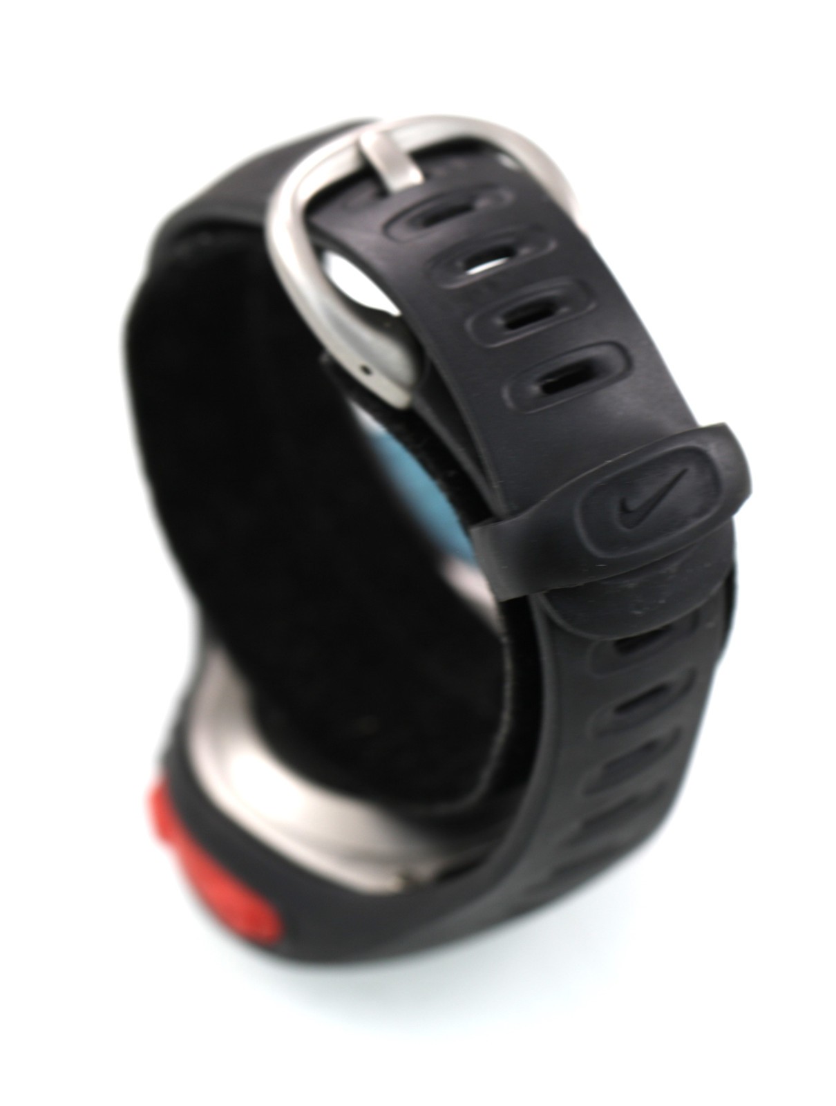 Nike Triax C5 Sports Watch Men St WR Date Black Red Digital Quartz NON WORKING