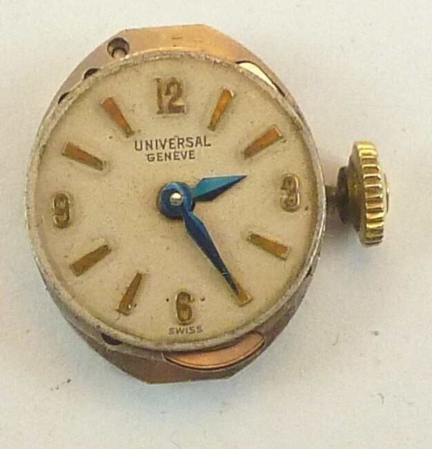 Universal Geneve 520 Mechanical Wristwatch Movement – Parts / Repair