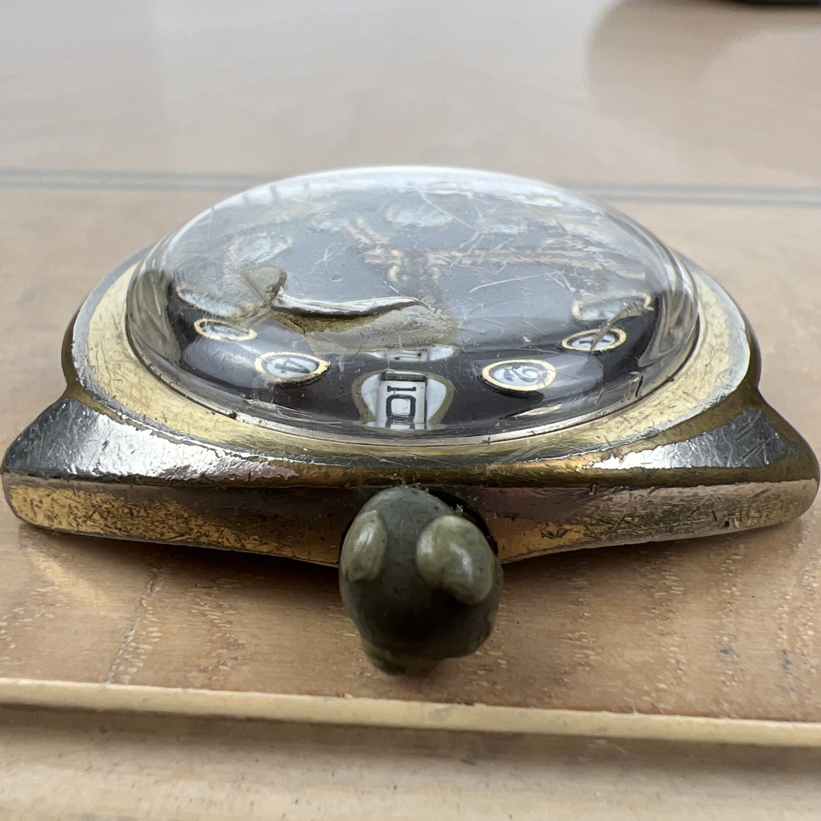 VINTAGE MEN WRIST WATCH SALE FOR PARTS TIMEX TELEPHONE Great Britain