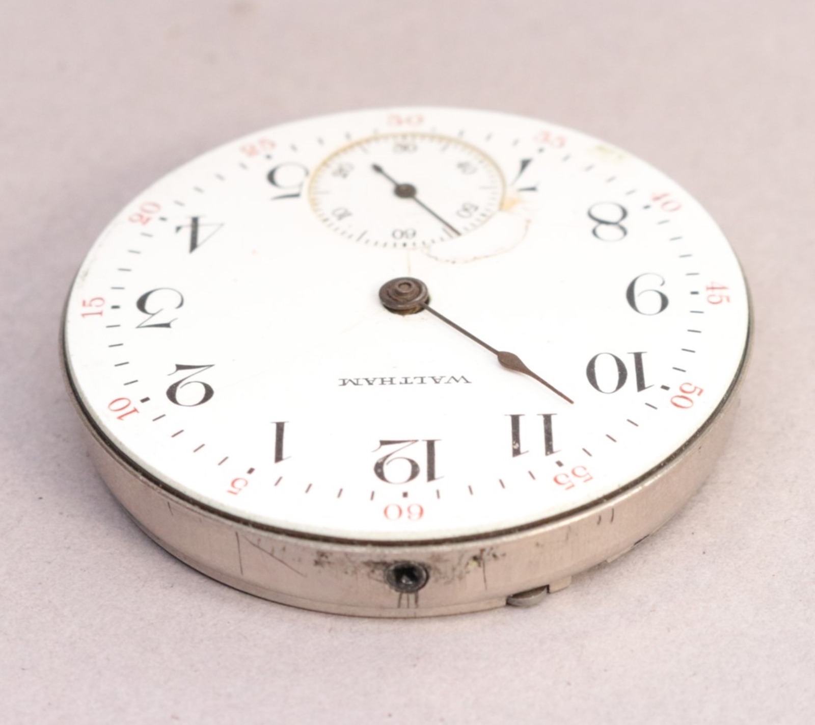 Waltham 16 Size Pocket Watch Movement – DF495