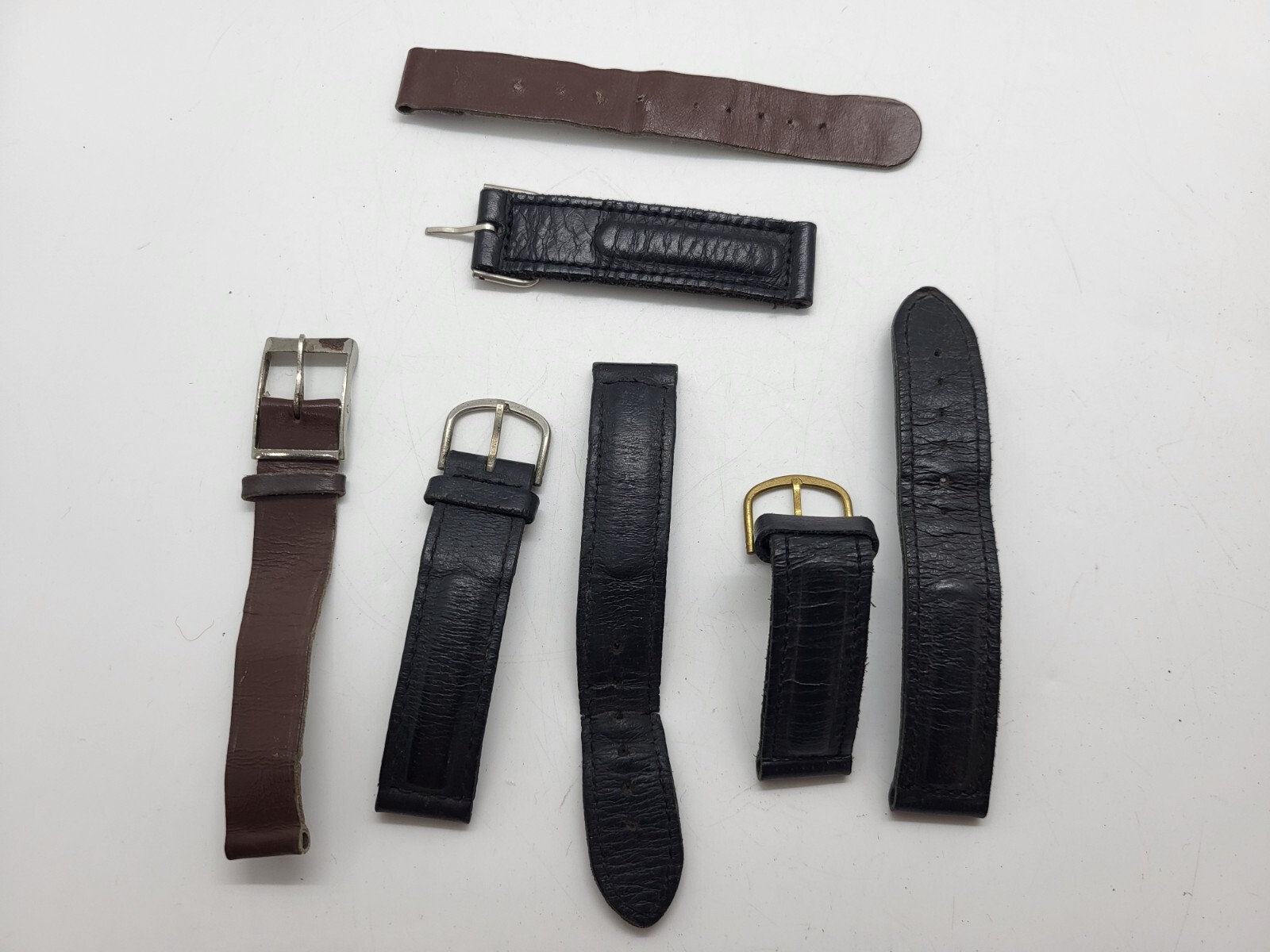 Vintage watch straps various for spare parts or for repair