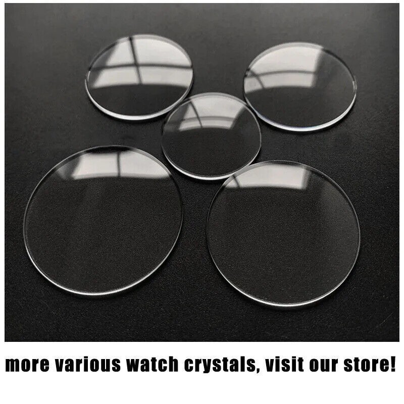 1.0mm Replacement Parts Double Dome Glass Watch 18mm-40mm Crystal