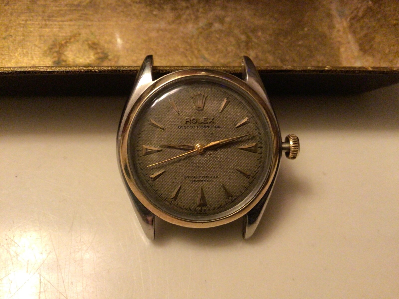 Rolex 1952 -Ref: 6084 “Semi-Bubble-Back” Two-Tone, 645 Movement,”Project Watch” 