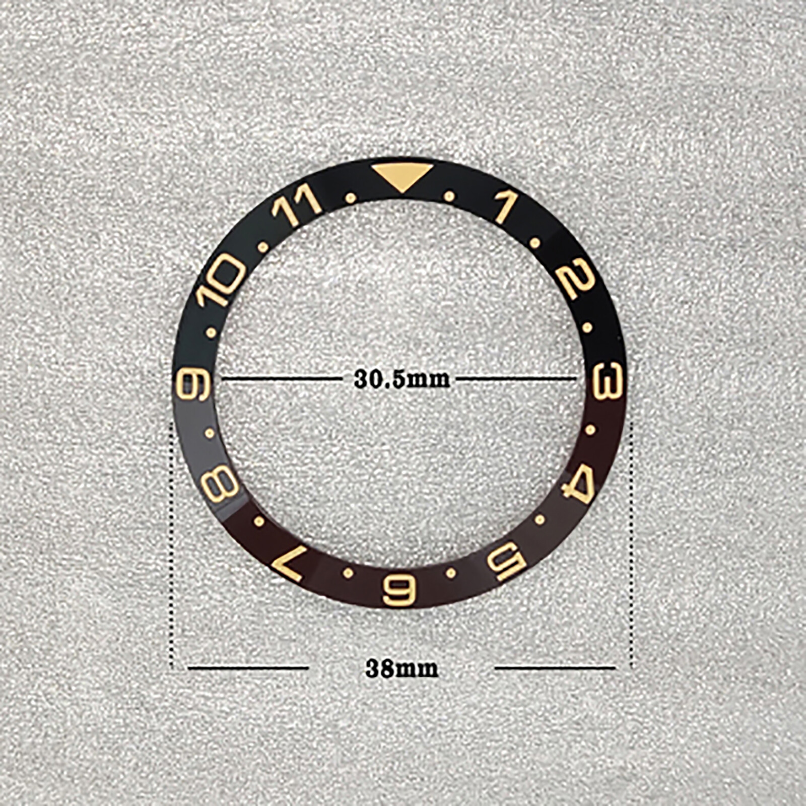 Ceramic Bezel Insert Ring Diameter 38MM 30.5MM for 40MM Su-bma-riner Watch Case