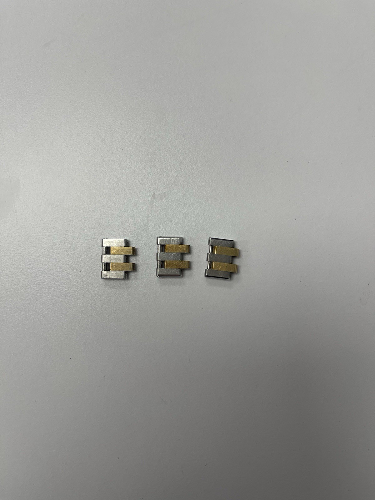 Genuine Rolex Oysterquartz 17013 18k Yellow Gold & Steel Links for 20mm Bracelet