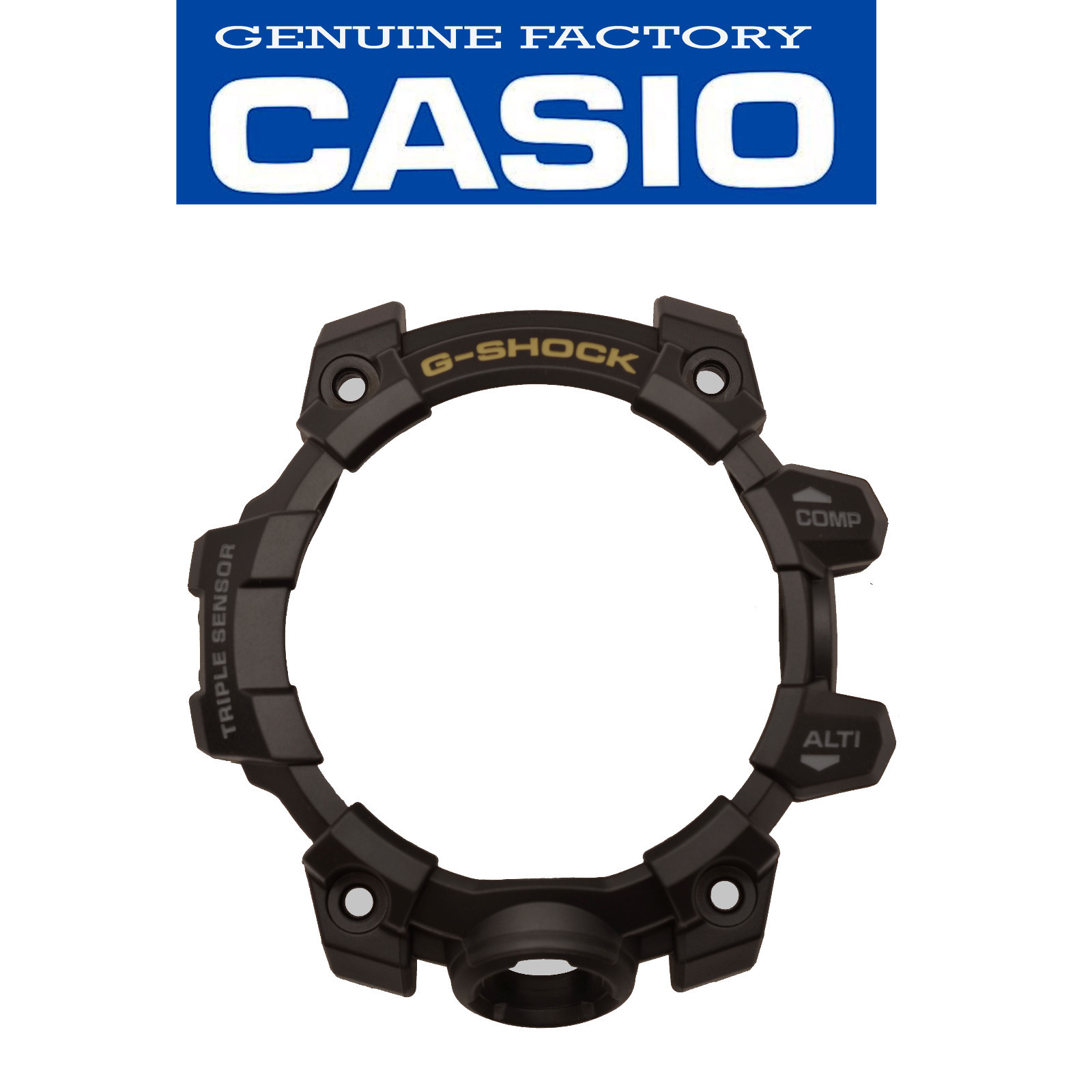 Genuine CASIO G-SHOCK Watch Band Bezel Shell GWG-1000DC-1A Black Cover