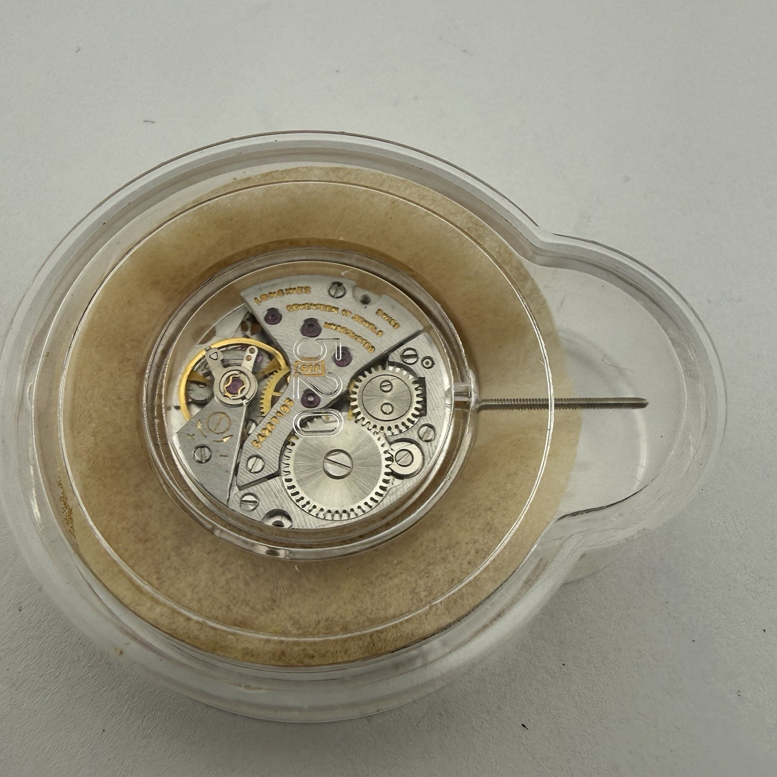 Vintage Longines 17 jewel 528 watch movement New Old Stock Factory Packaging