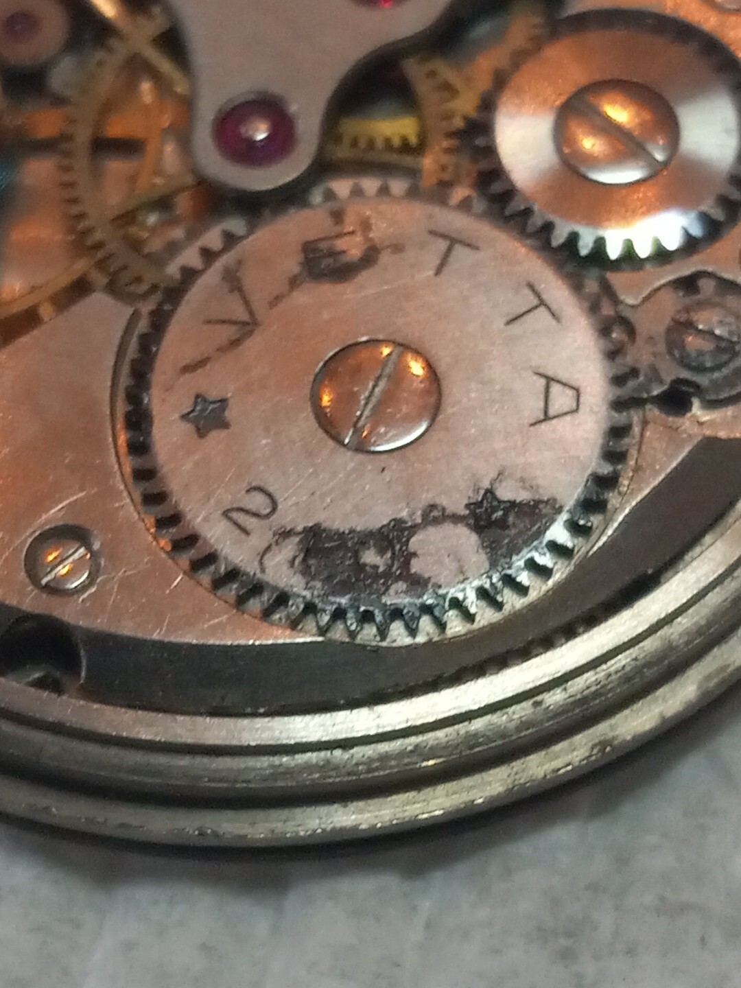 VINTAGE MEN’S VETTA 210 WRIST WATCH MOVEMENT, As Is
