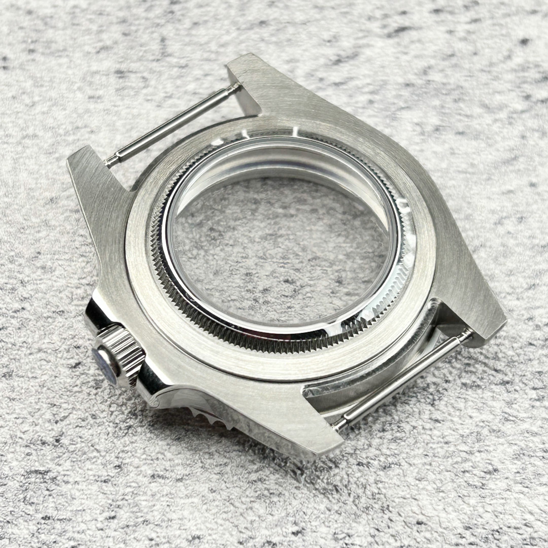 Fit NH34 NH35 NH36 40mm Red Bezel Sapphire Glass 200M Waterproof Watch Case Mod-