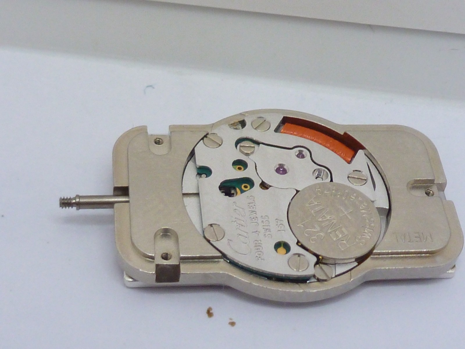Cartier 157 Movement – Works with dail hands Quartz